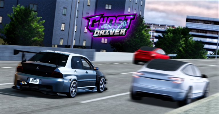 Ghost Driver official Roblox cover art